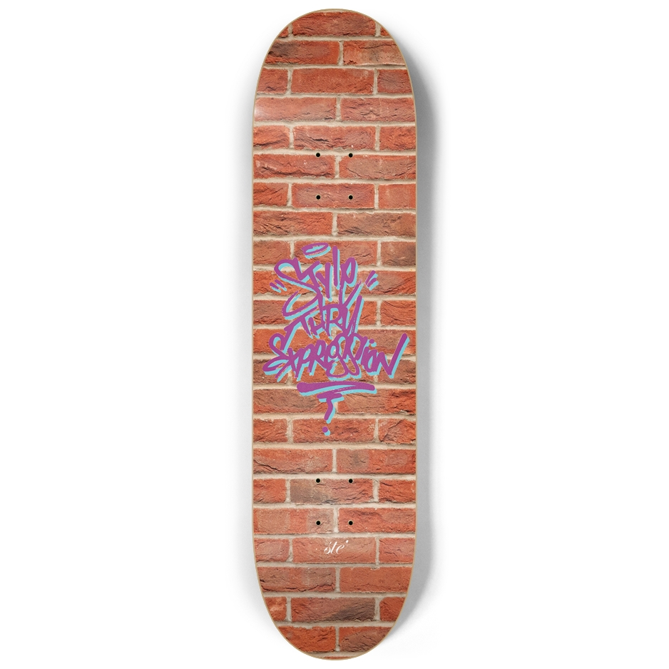 8.25 Style Thru Expression Skateboard