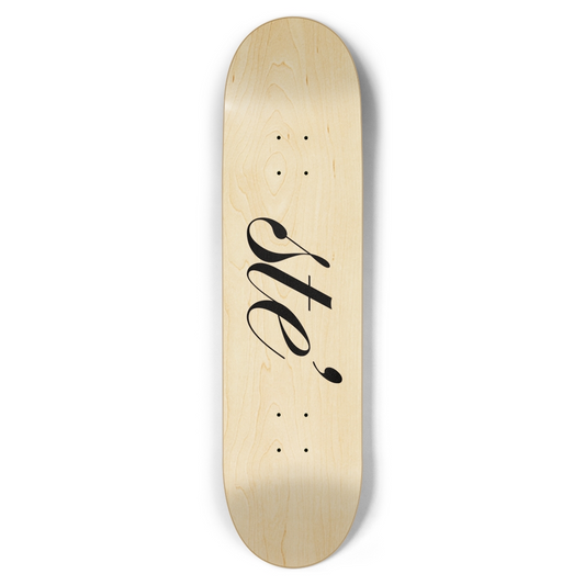 8.5 STE’ Natural Skateboard