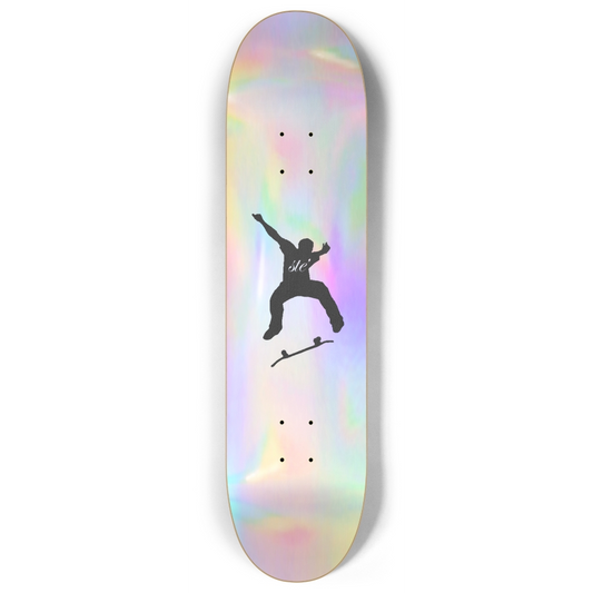 8.0 STE’ man Holographic Skateboard