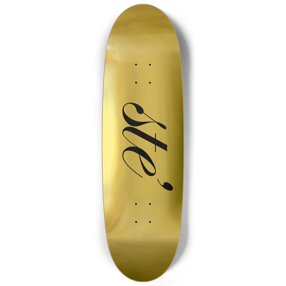 9.75 GOLD Egg STE’ Skateboard