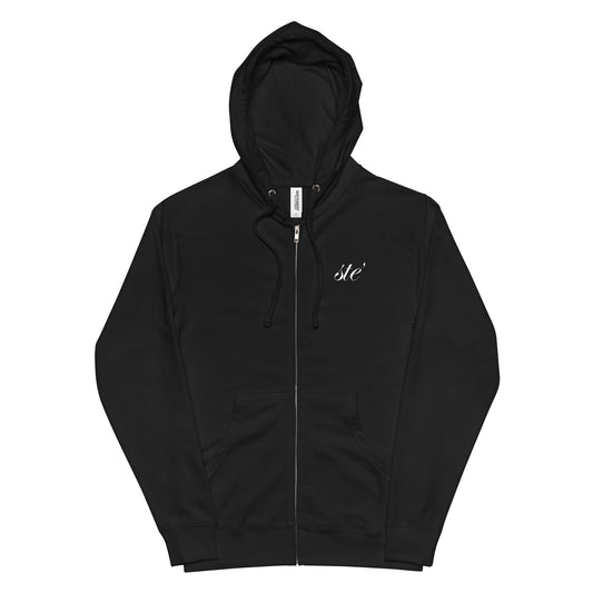 STE’ zip up hoodie