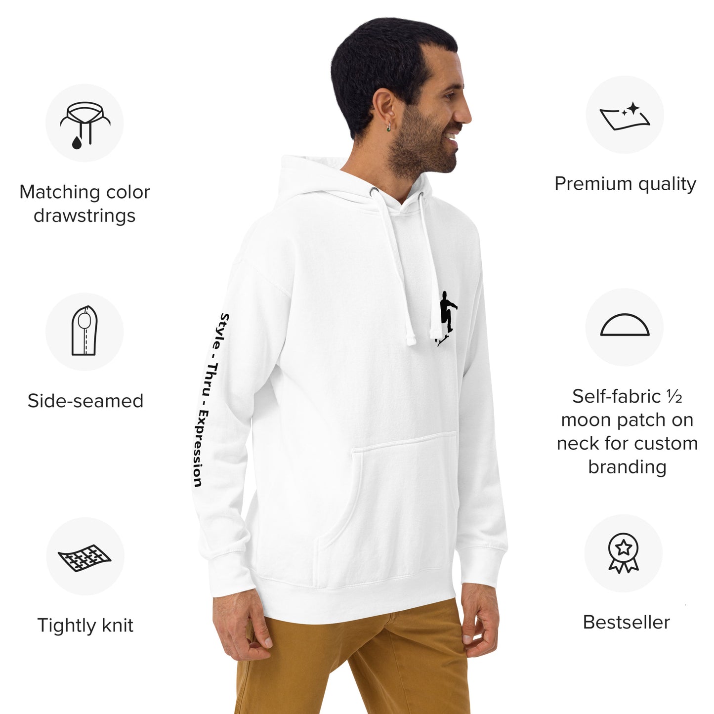 STE’ nollie heel hoody