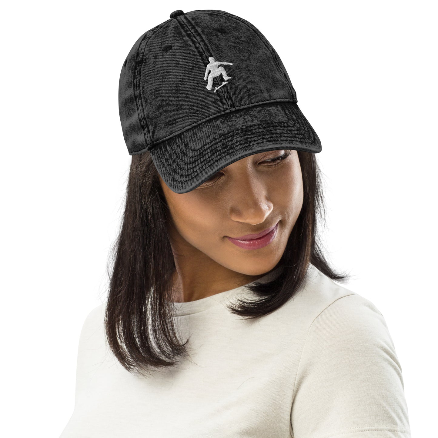 STE’ denim twill cap