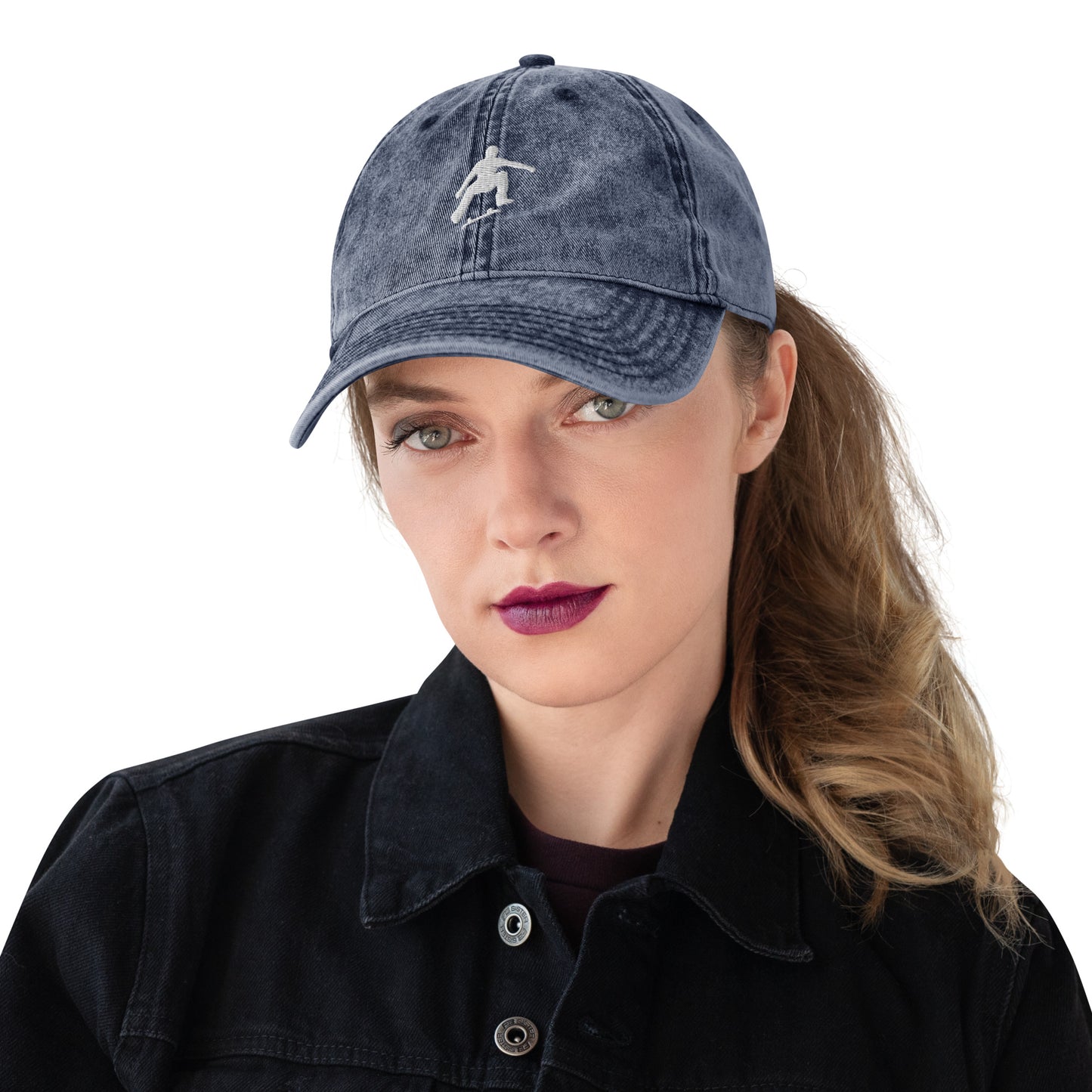 STE’ denim twill cap
