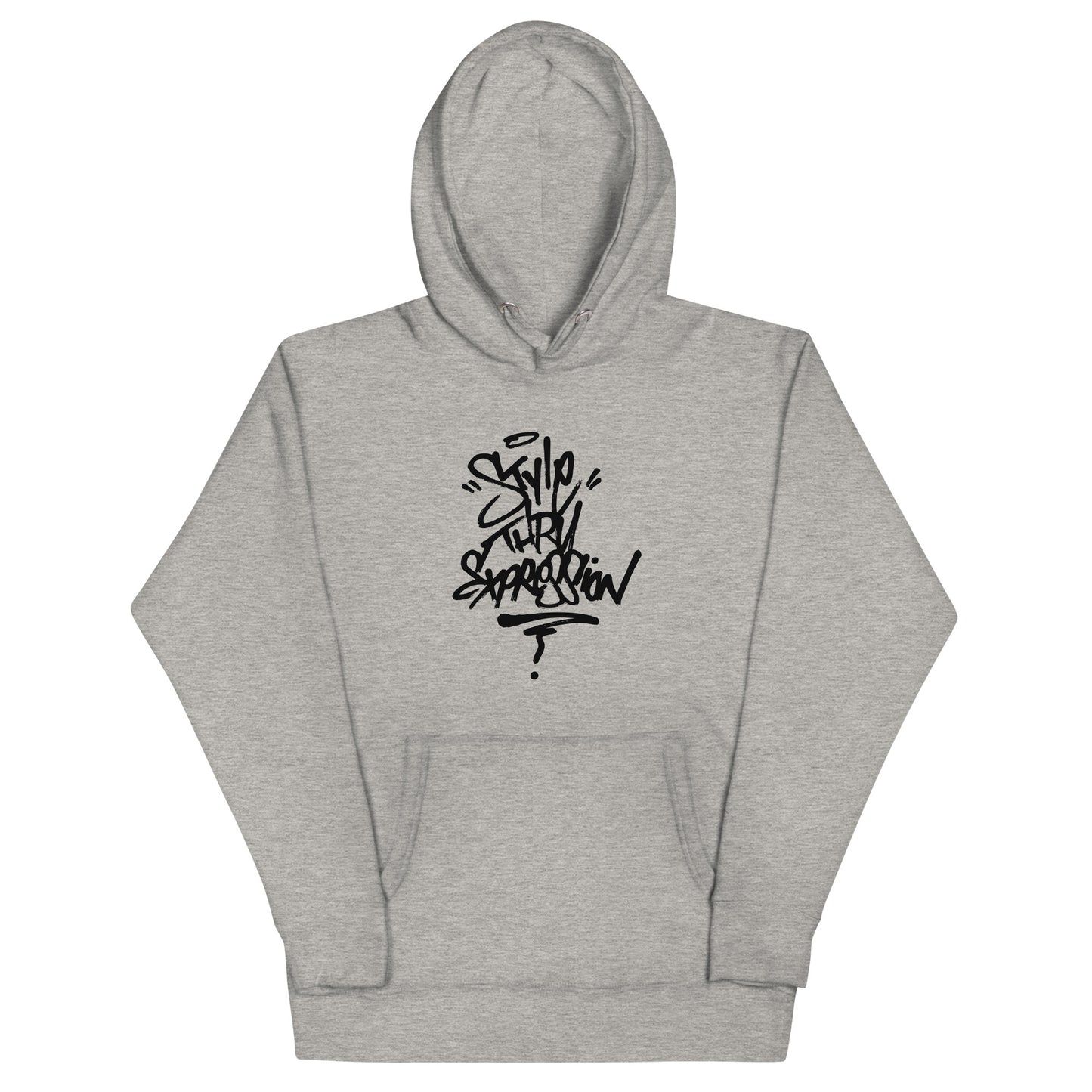 Style Thru Expression (black) Hoodie