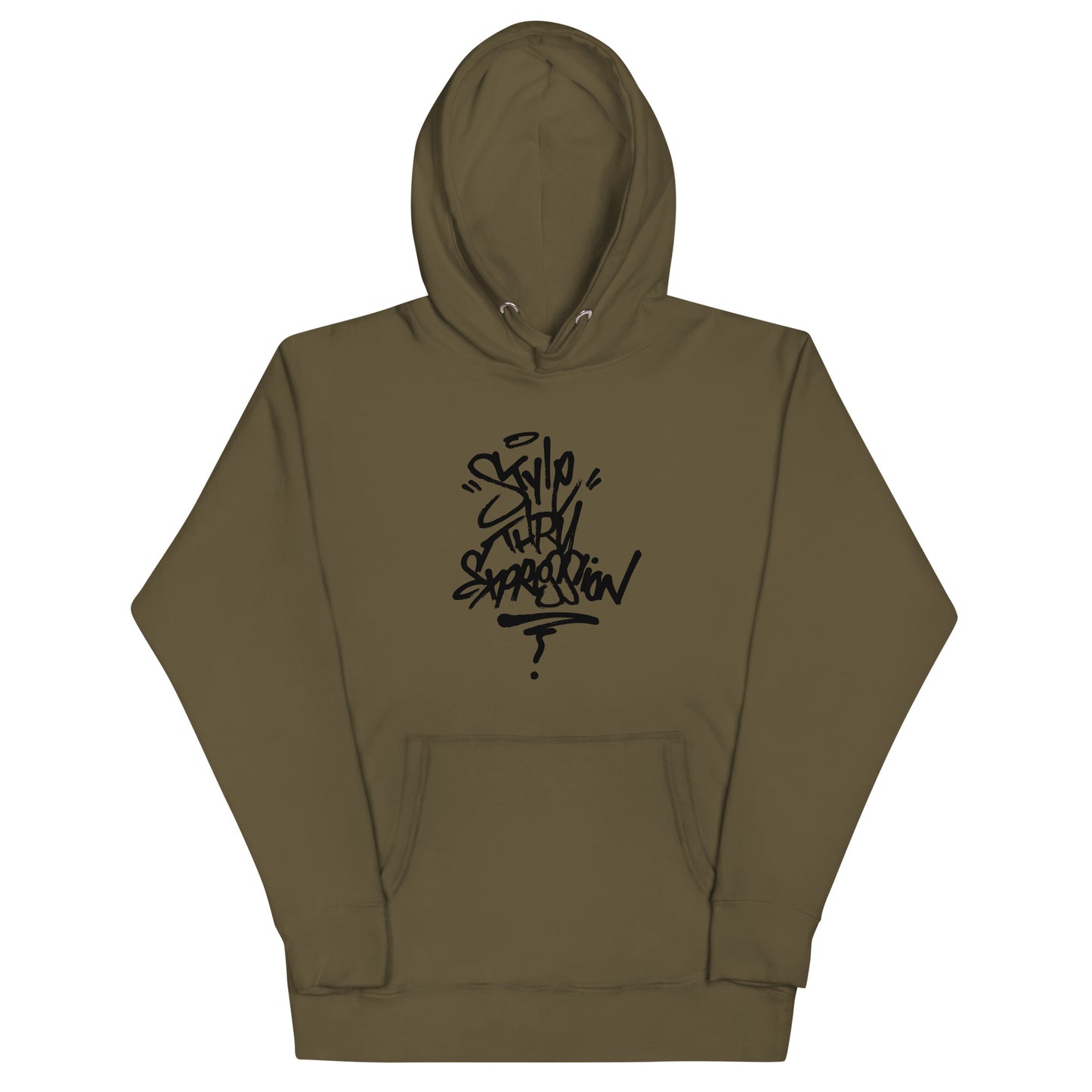 Style Thru Expression (black) Hoodie