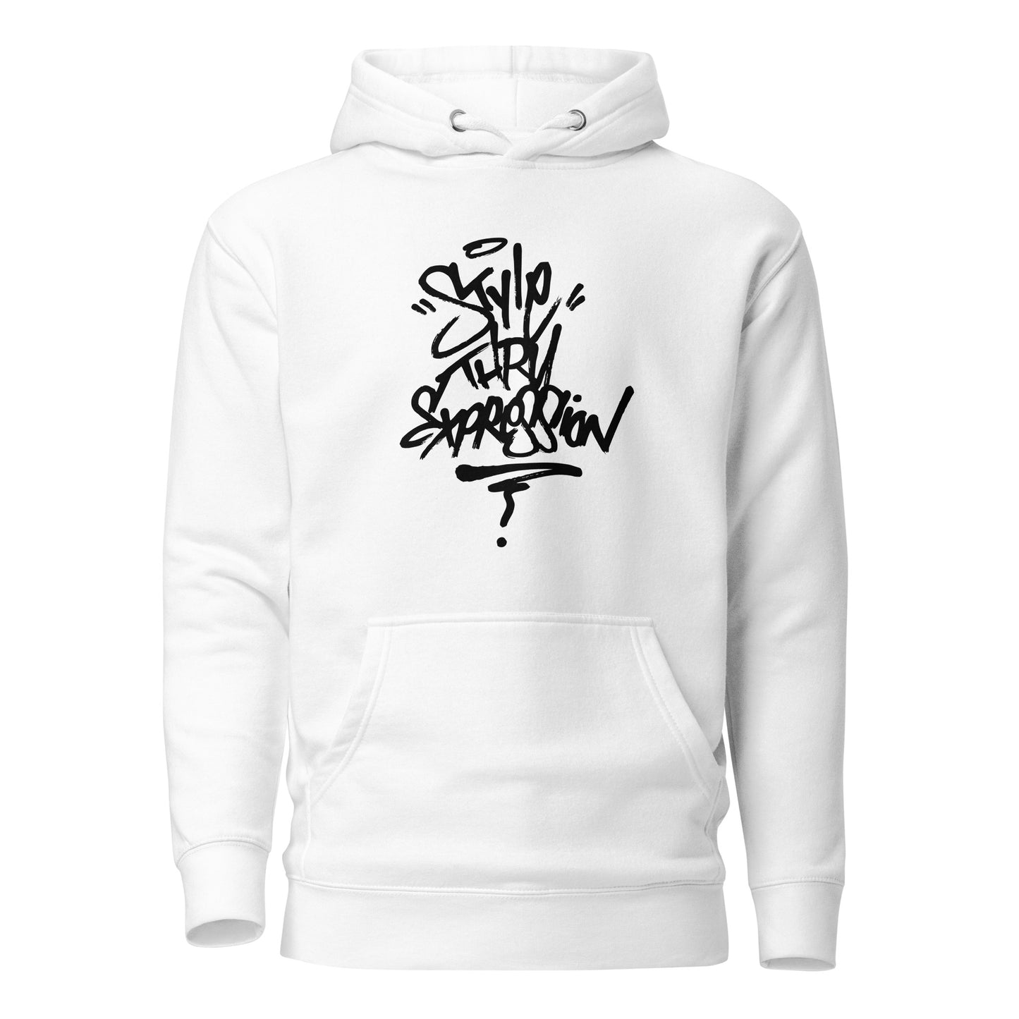 Style Thru Expression (black) Hoodie