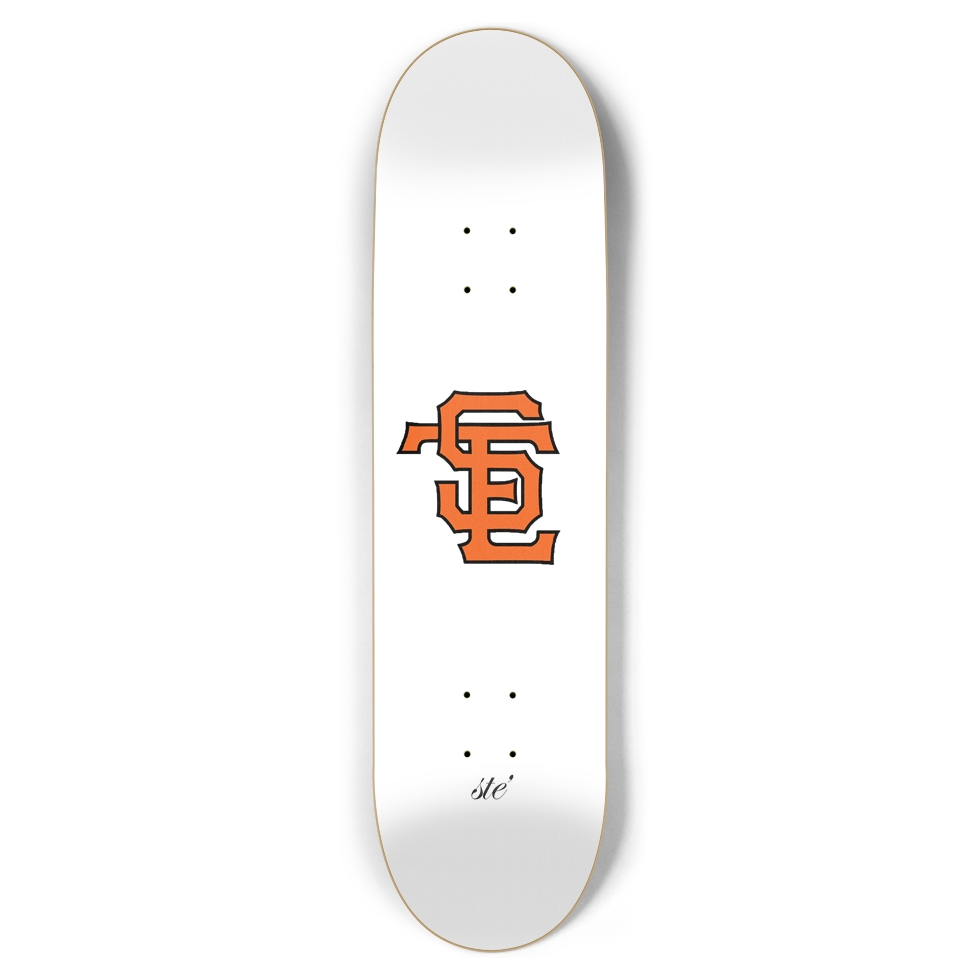 8.5 STE’ x SF Skateboard