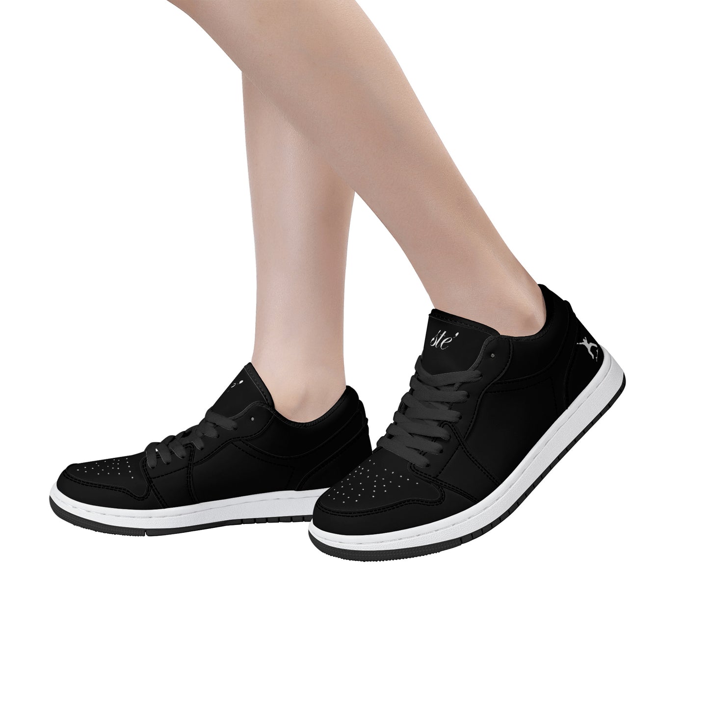 STE’ Low Top Skate shoe - Black