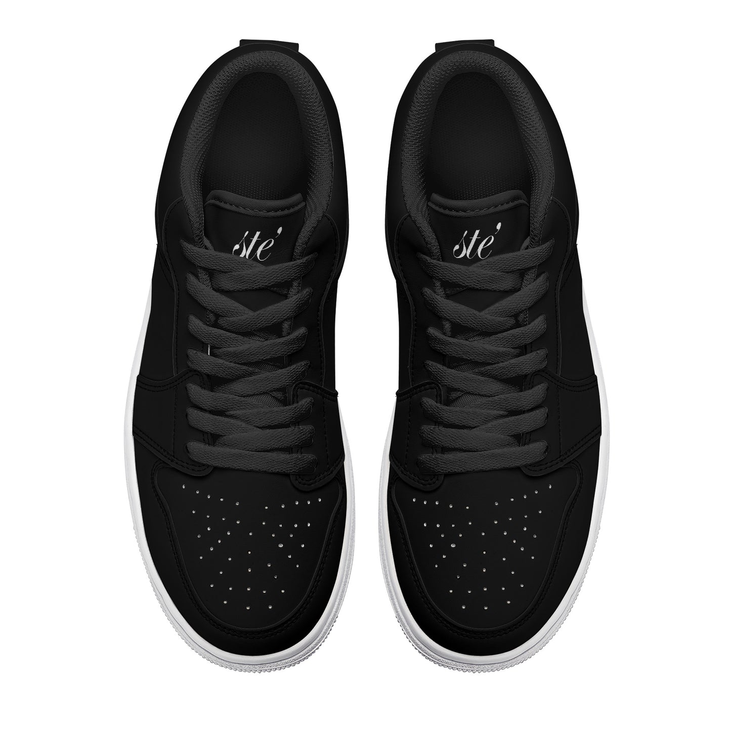 STE’ Low Top Skate shoe - Black