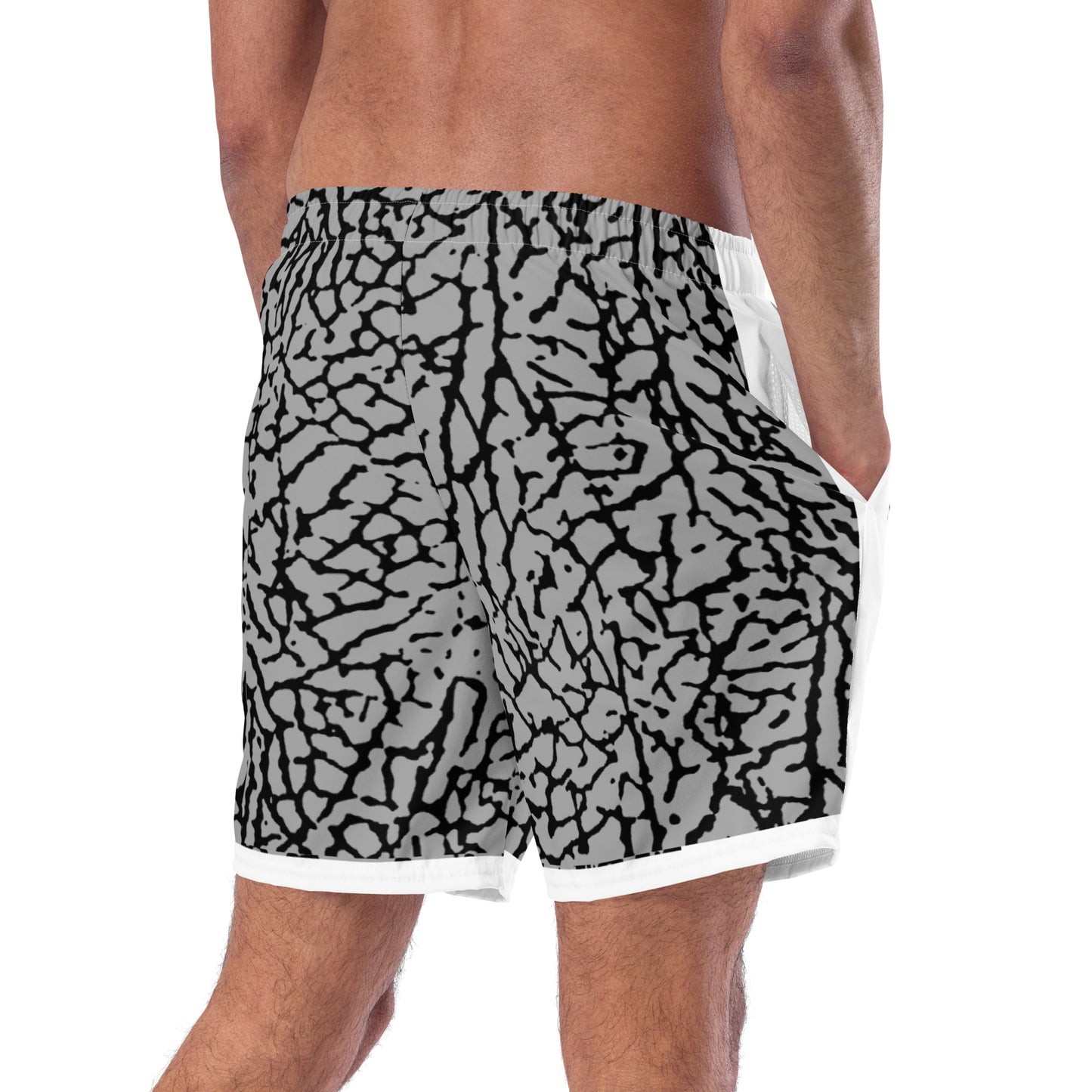 STE' man Ele' swim trunks