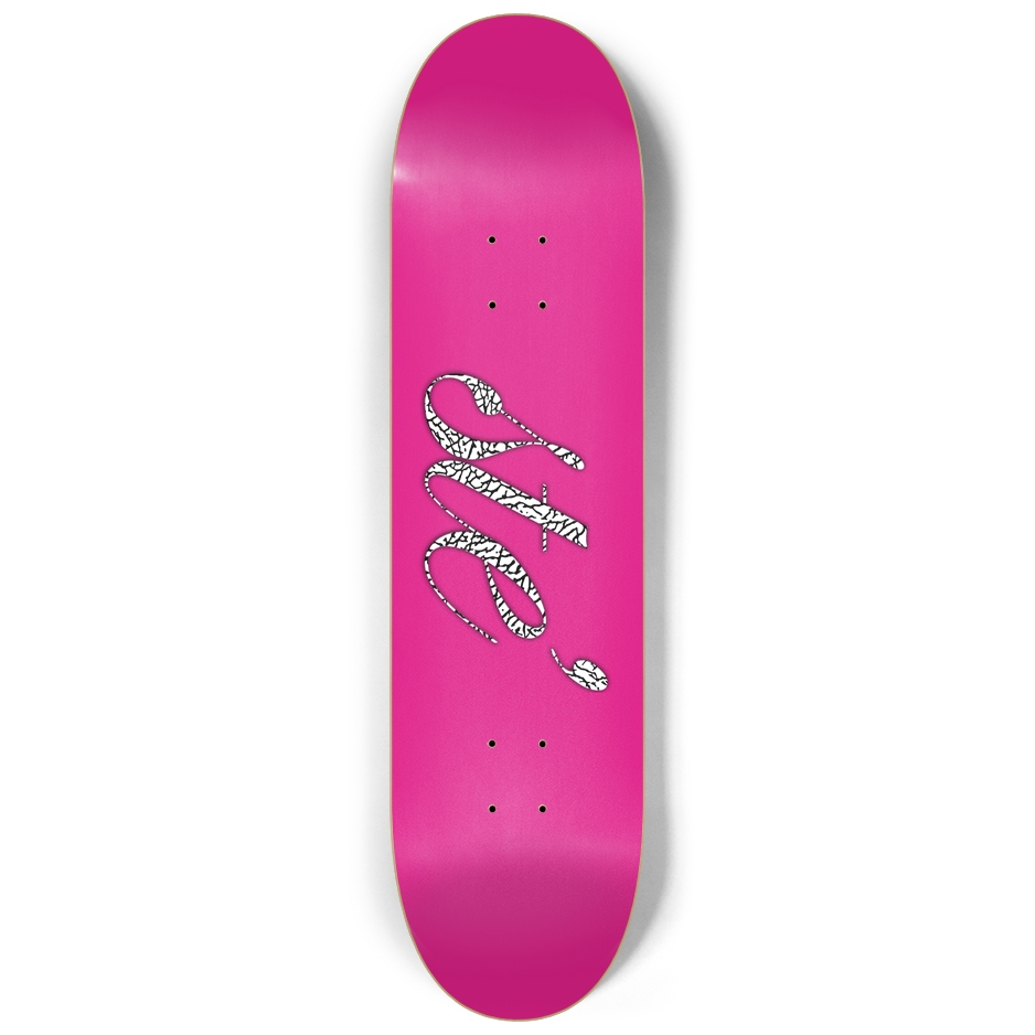 STE’ Pink Skateboard 8.25