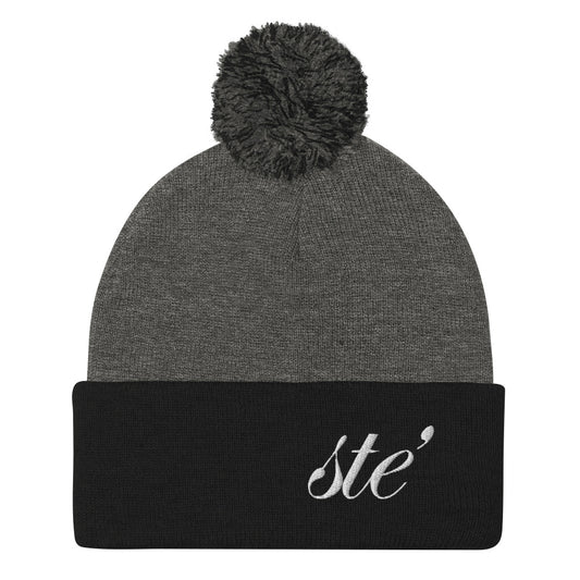 STE’ Cuff Pom Beanie