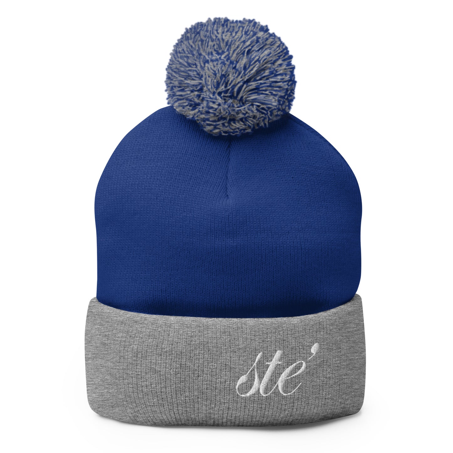 STE’ Cuff Pom Beanie