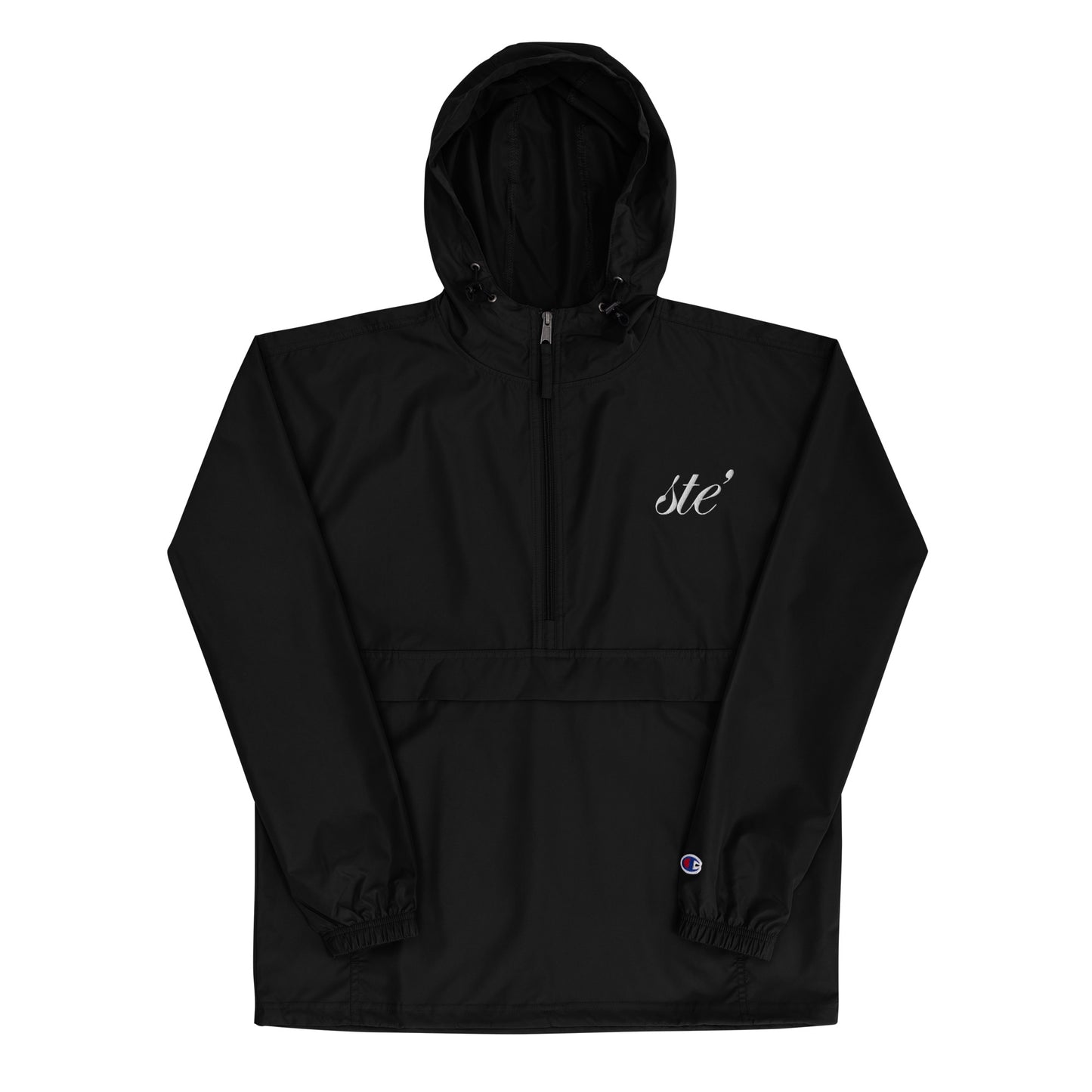 STE’ Embroidered Champion Packable Jacket