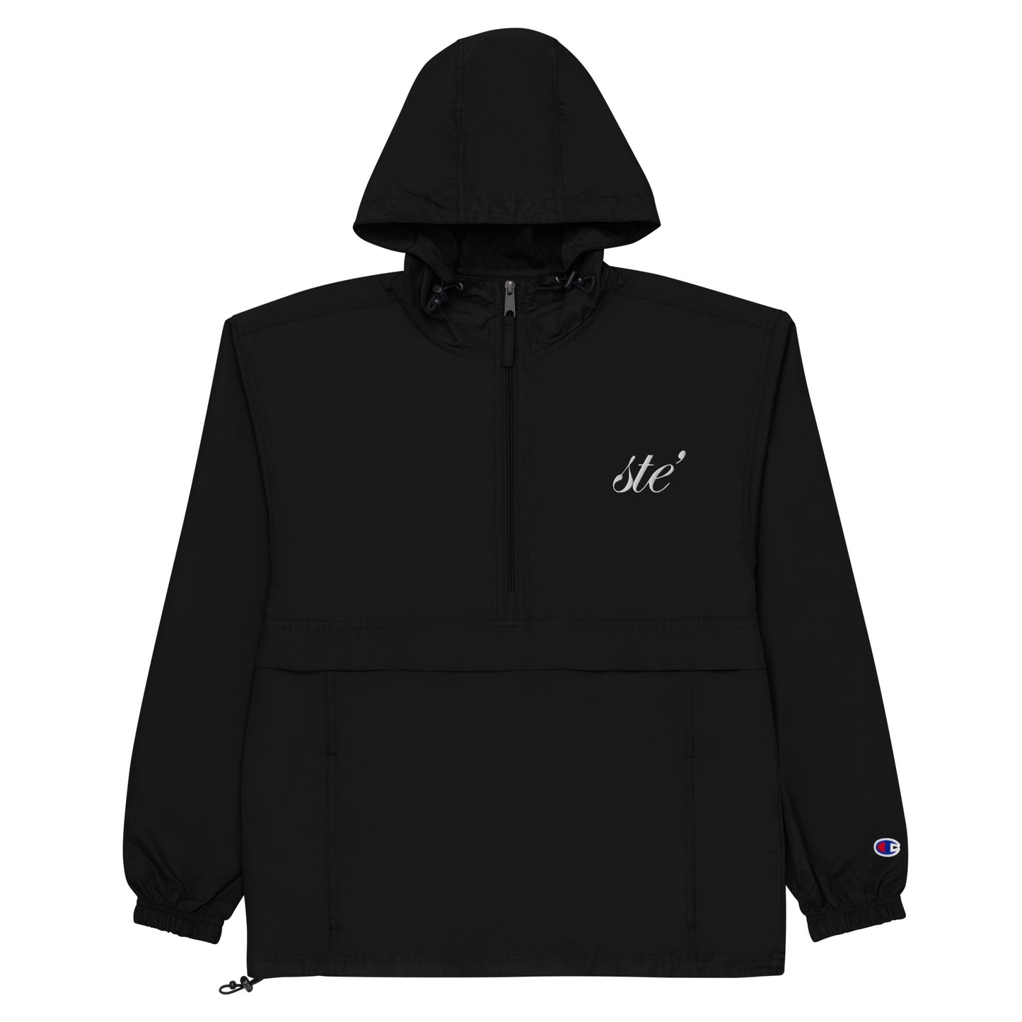 STE’ Embroidered Champion Packable Jacket