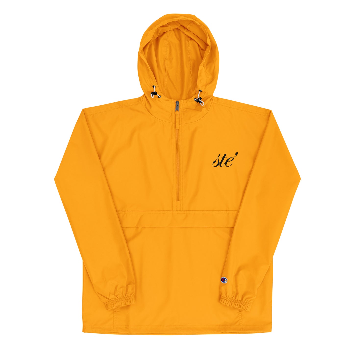 STE’ Embroidered Champion Packable Jacket