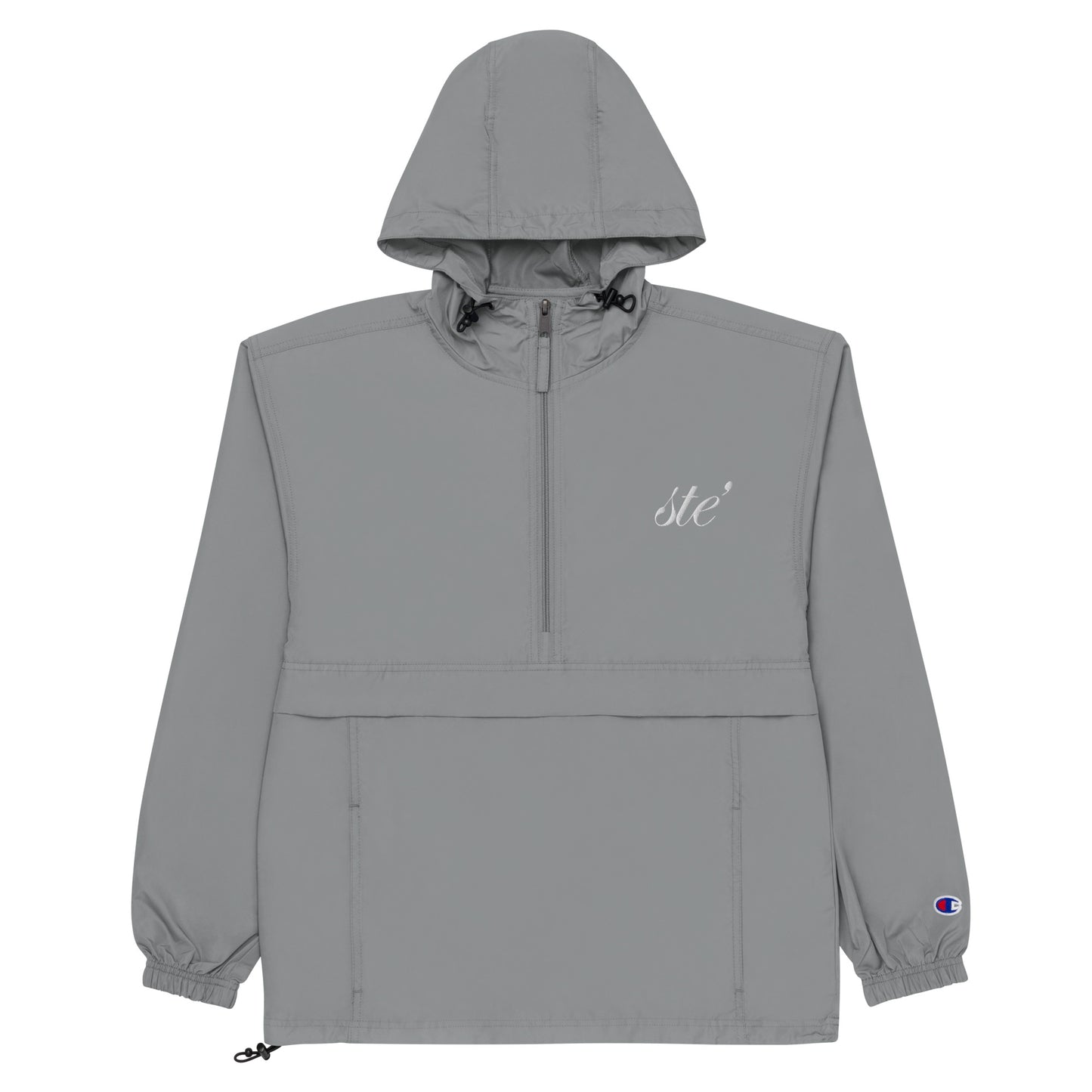 STE’ Embroidered Champion Packable Jacket