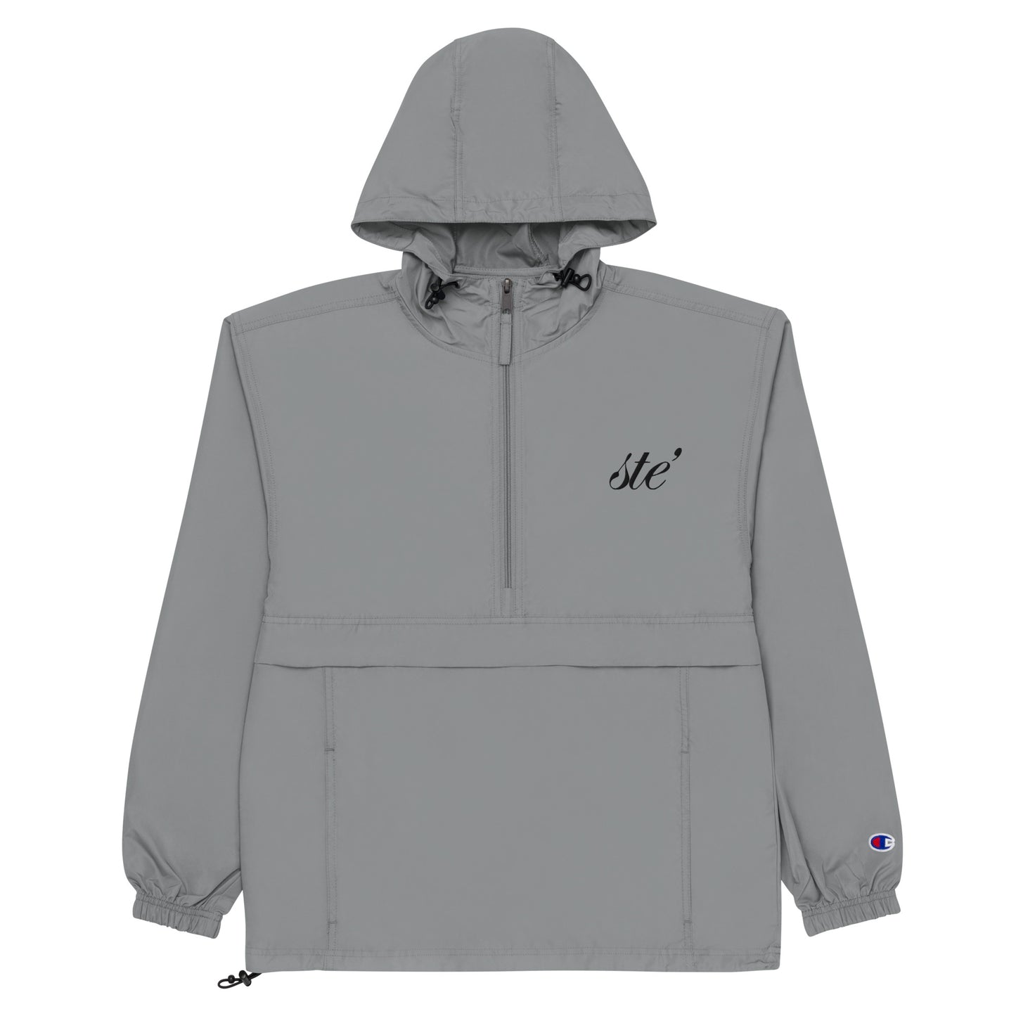 STE’ Embroidered Champion Packable Jacket