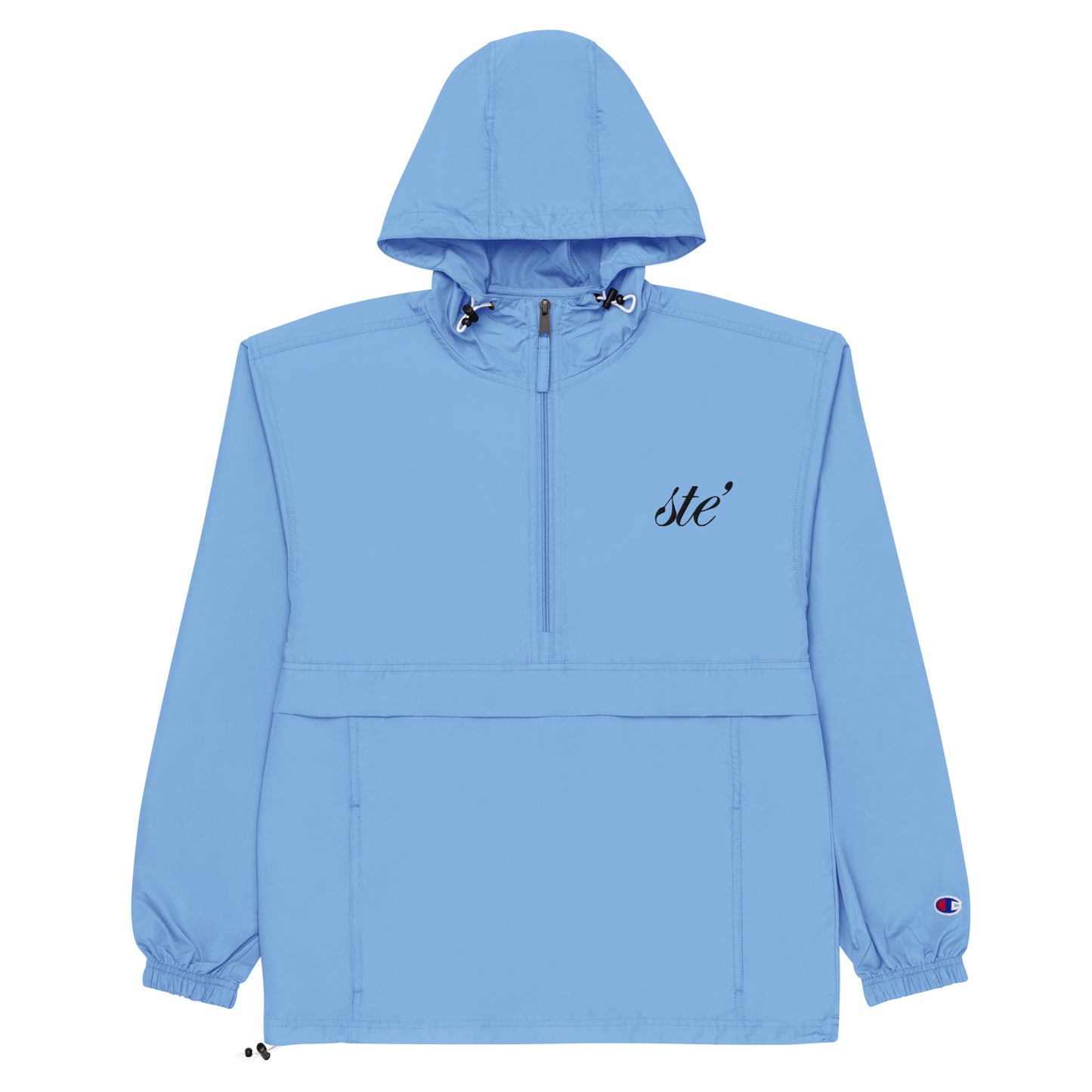 STE’ Embroidered Champion Packable Jacket