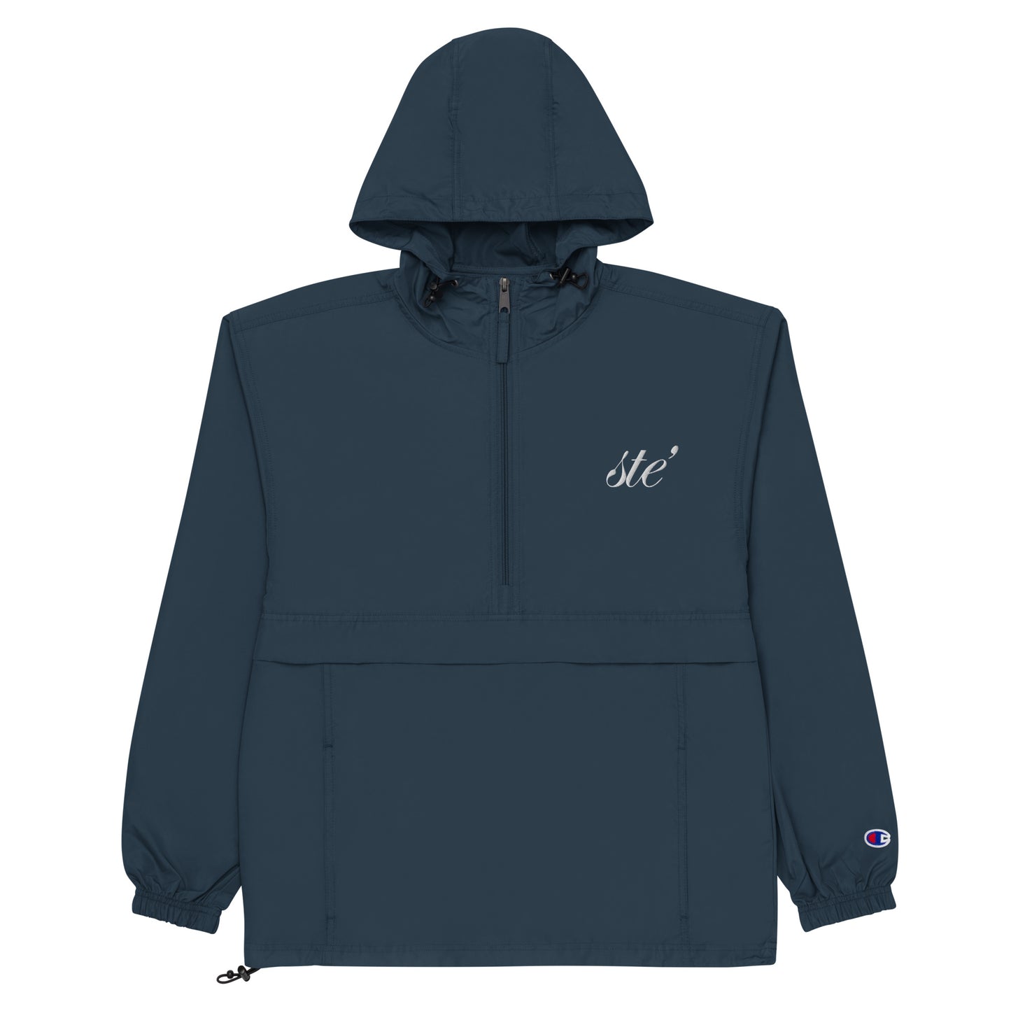 STE’ Embroidered Champion Packable Jacket