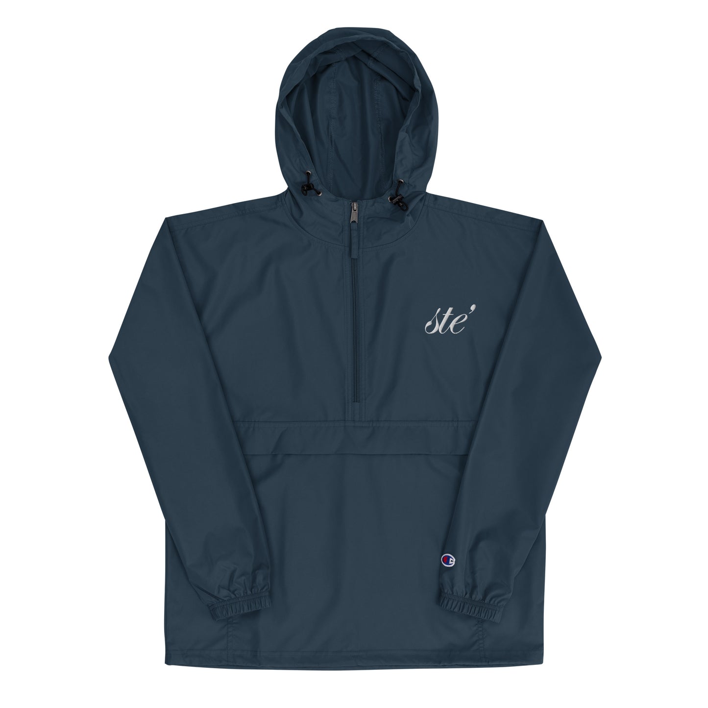 STE’ Embroidered Champion Packable Jacket