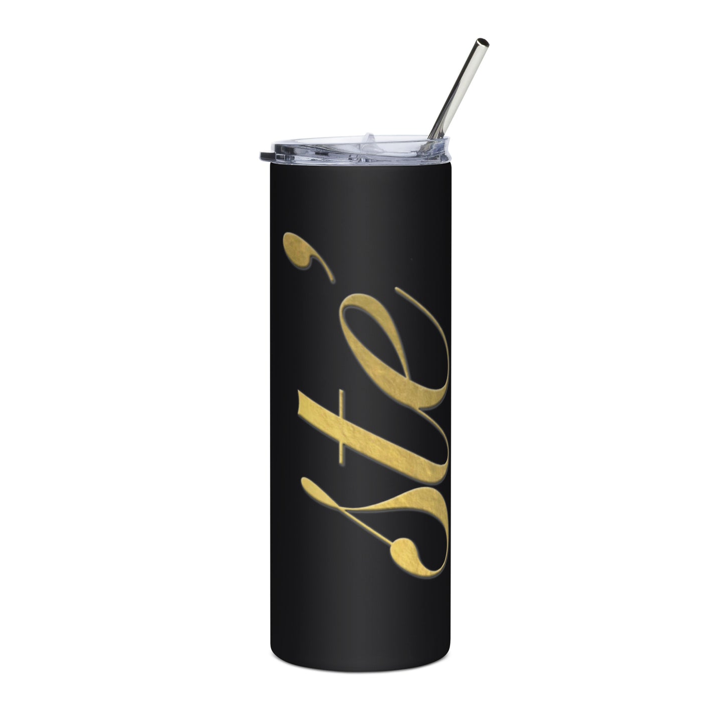 STE' stainless steel tumbler