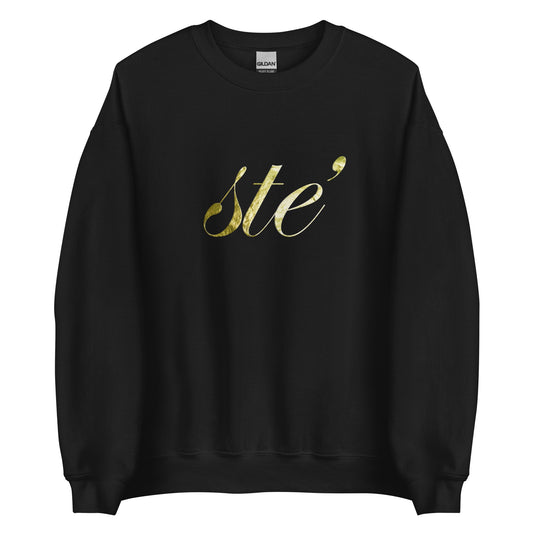 STE' Gold Crew Sweatshirt