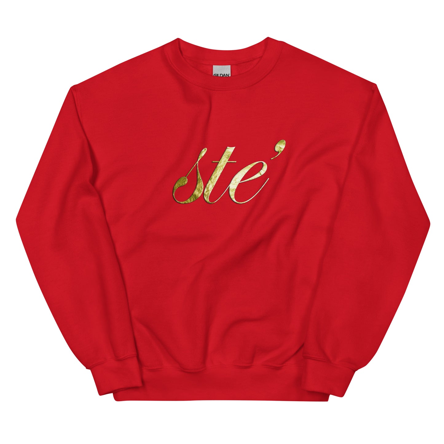 STE' Gold Crew Sweatshirt