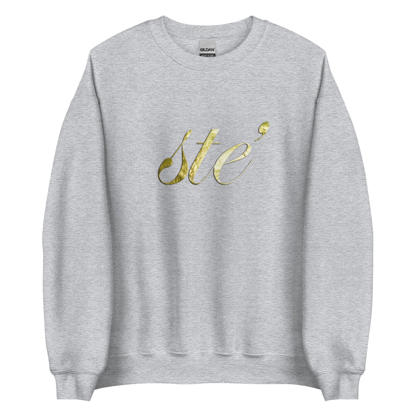 STE' Gold Crew Sweatshirt