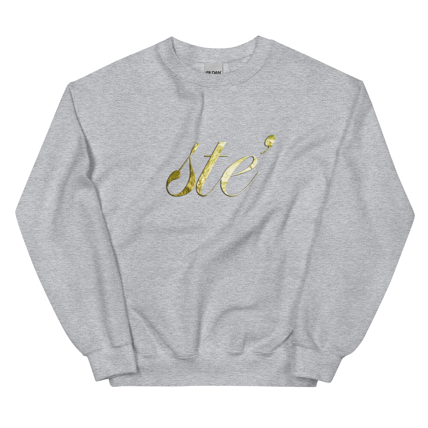 STE' Gold Crew Sweatshirt