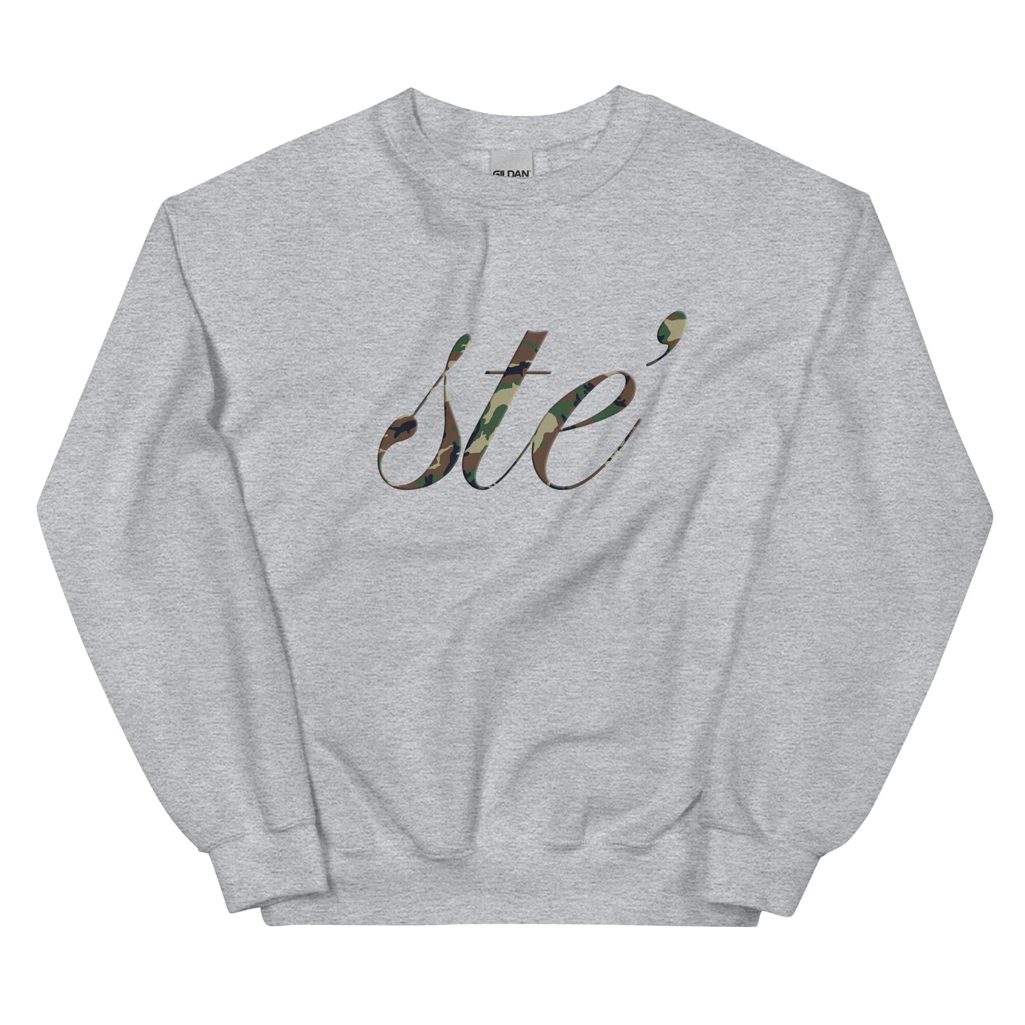 STE' Camo Sweatshirt