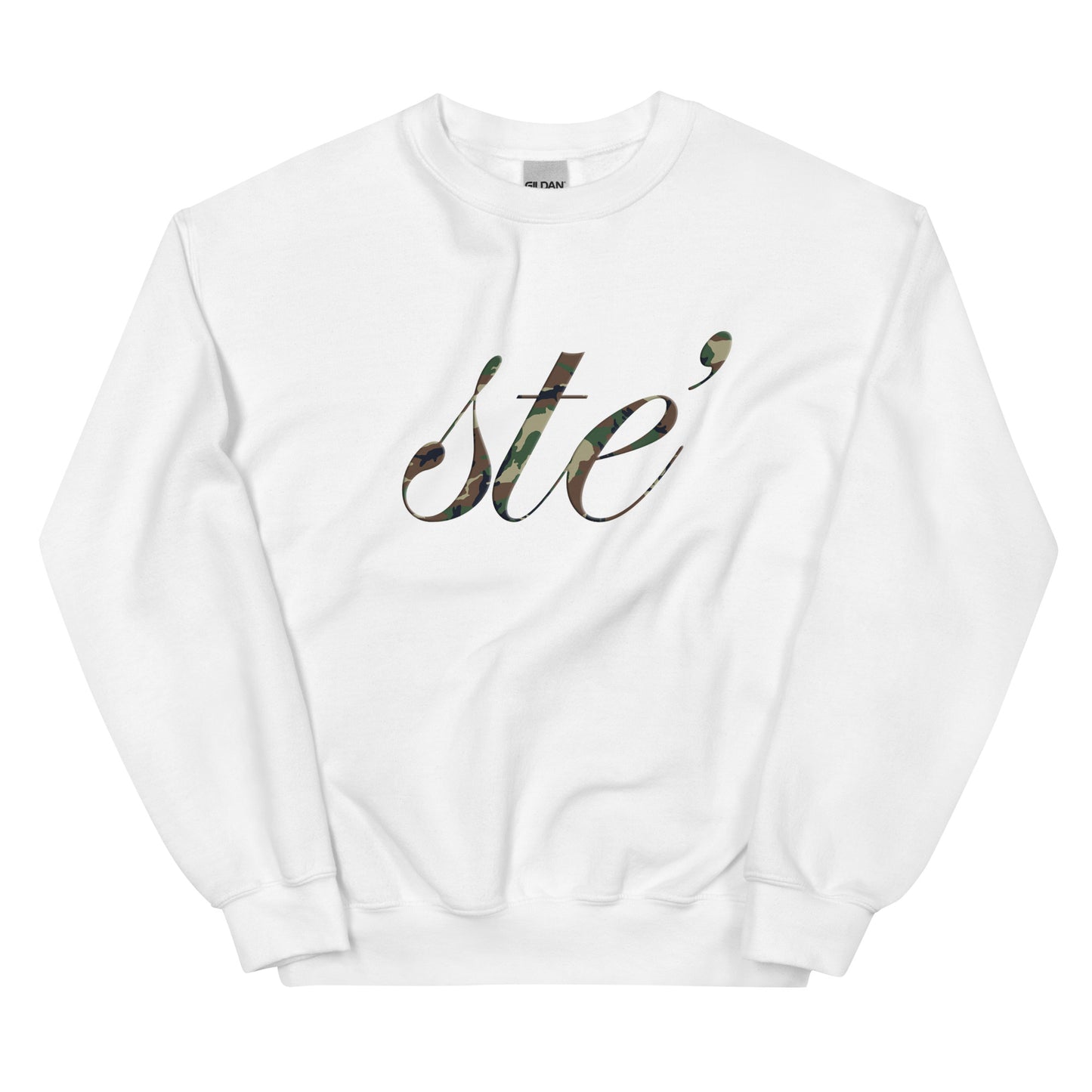 STE' Camo Sweatshirt